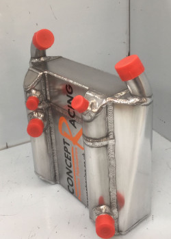 Sytec water cooled engine & gearbox cooler