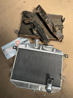 Replica radiators to replace original aluminium or copper & brass radiator samples