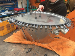 Maserati 250 F Dry sump tank