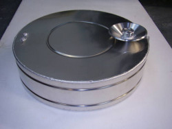 Round fuel tank