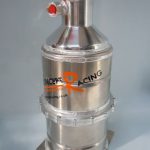 Split - Cleanable Vortex Oil Tank This easy clean Dry Sump Tank has a Billet machined flange which bolts together for ease of cleaning and oil changing