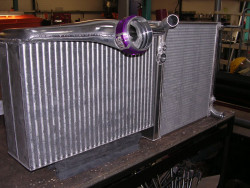 Toyota Celica intercooler & radiator