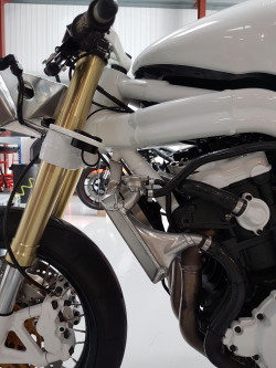Zeema Project 3 Triumph Speed Triple aluminium radiator