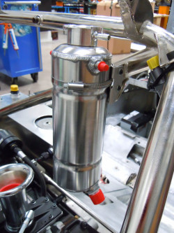 Lola T380 water header tank. V8 3 litre DFV Cosworth Lola T380 V8 3 litre DFV Cosworth Catch tank