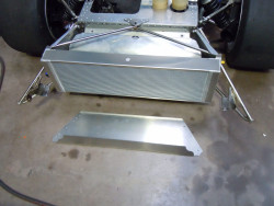 Dry water radiator V8 3 litre DFV Cosworth