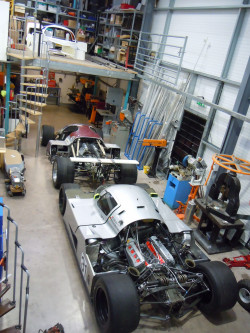 Porsche 962 & Sauber C11 aluminium fabrication