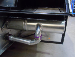 Porsche 962 radiators and pipework