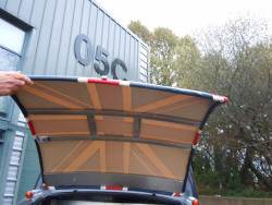 LIGHT WEIGHT BOOT LID - CANVAS COVER - ENDURANCE RALLY