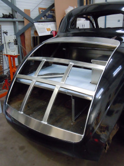 LIGHT WEIGHT BOOT LID - CANVAS COVER - ENDURANCE RALLY PLYMOUNTH